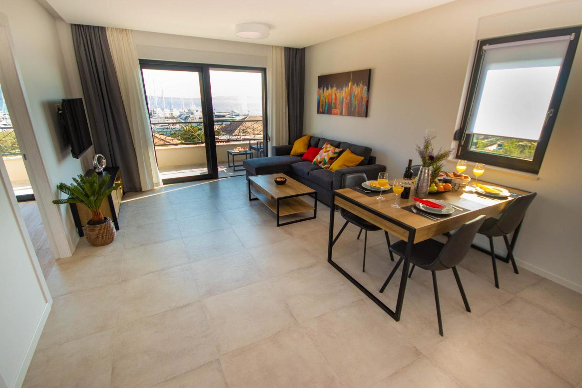 Apartmani Le-Lu Kaštela Habitación foto